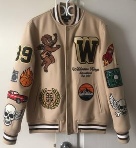 Chaqueta Universitaria para Hombre, Nueva Llegada, Alta Calidad, Personalizada con Letras de Béisbol, Diseño Personalizado, Chaqueta Bordada para Hombre - Product Image 1