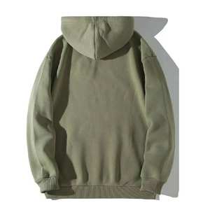 Venta al por mayor 100% Algodón Fleece Pullover Hoodie para los hombres-Transpirable Ecológico Forrado Diseño - Product Image 1