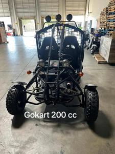 Go-Kart de Carreras a Pedal con Motor de Gasolina de 4 Tiempos de 200 CC, Tracción 4x4, Freno de Disco y Rueda Trasera Motriz para Uso en Exteriores - Product Image 3