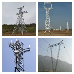 Tour de ligne de transmission 220KV en acier galvanisé, solution de distribution d'énergie, <span class=keywords><strong>achat</strong></span> en gros, fabricant - Product Image 6