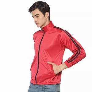 แจ็กเก็ตด้านบนสำหรับผู้ชายแจ็คเก็ตแบบคลาสสิกมีคอตั้งปิดด้วยซิปและสวมใส่สบายเหมาะสำหรับการฝึกวิ่งและยิม - Product Image 3