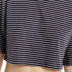 Top corto Sexy para mujer, Camiseta corta deportiva con Apertura frontal de Color sólido para gimnasio, ropa de calle informal para mujer - Product Image 5