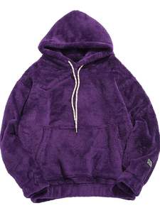 Sweat à capuche tendance en polaire respirant avec poche pour un confort hivernal, unisexe, mélange polyester/coton, design brodé perlé, numérique - Product Image 4