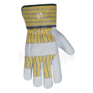 Gants de sécurité en cuir véritable personnalisés durables, imperméables et résistants aux coupures à bas prix de gros - Product Image 3