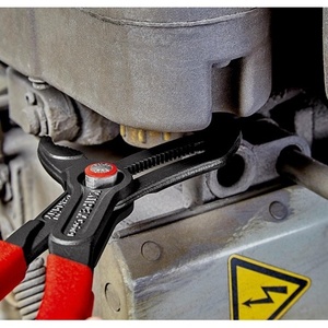 Cobra 300mm Water Pump Pliers 60mm <b>Clamping</b> Width Polished Plastic Coating <b>Quick</b> Set KNIPEX - Product Image 4
