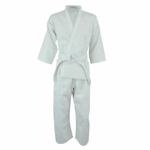 Fait sur mesure blanc Jiu Jitsu brésilien uniforme de haute qualité Bjj Gi personnalisé Bjj Gi brodé personnalisé Bjj Gi perle armure 450 Gsm - Product Image 4