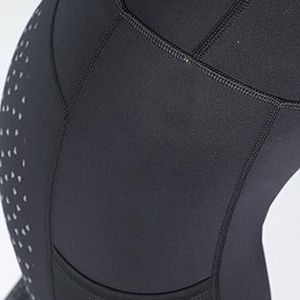 Leggings de Yoga de Cintura Alta, Largos, de Color Sólido, con Malla Transpirable, Spandex y Nailon, Diseño Sin Costuras con Bolsillos - Product Image 6