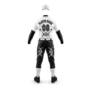 <b>Customized</b> Sublimation Button Baseball Jersey Mens Breathable Polyester <b>Uniform</b> Embroidery Print Blank <b>Softball</b> Jersey Sale - Product Image 6