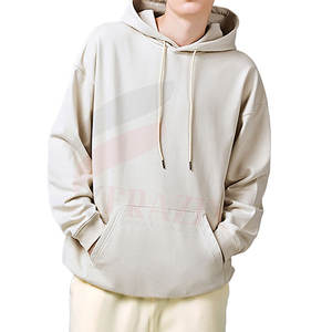 Sudadera con Capucha Extra Grande Personalizada para Hombre, 2025, 100% Algodón, Estilo Casual Urbano, de Alta Calidad, Secado Rápido, Transpirable, Teñido Liso, para Invierno - Product Image 1