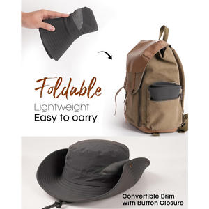 Chapeaux seau d'été personnalisés avec logo personnalisé, impression, broderie, vêtements de rue pour l'extérieur, protection solaire, fourniture OEM - Product Image 5