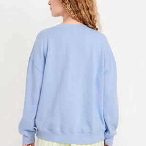 Sudadera de moda para mujer con logotipo personalizado impresión bordado Casual OEM ODM fábrica directa fabricante proveedor suministro - Product Image 5