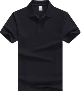 Coton de haute qualité pour polos pour hommes et femmes avec motif solide et impression de logo personnalisé expédition de porte - Product Image 1