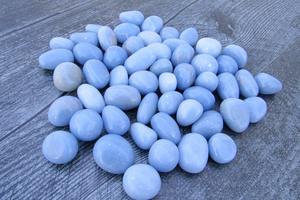 Pierres dégringolées d'agate d'alfazal naturel de qualité supérieure gravier de cristal de guérison poli pour Feng Shui beau cristal de pierre d'angélite - Product Image 4