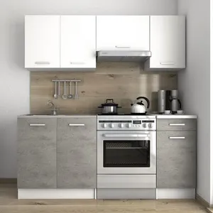 kitchen set modular kitchen cabinet LUIZA I 180 modern design fronts ready to assemble Minimalist design with wall hang cupboar
