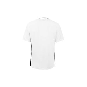 เสื้อออกกำลังกายสำหรับฤดูร้อนเสื้อยืดผ้าถักแบบยืดหยุ่นทำจากโพลีเอสเตอร์แห้งเร็วระบายอากาศได้สไตล์ทางการสำหรับยิม - Product Image 2