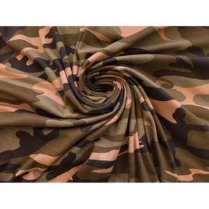 Tissu de sport en polyester tricoté écologique, tissu tricoté camouflage en spandex, 58/60 pouces, poids moyen, extensible, pour vêtements de sport pour hommes - Product Image 2