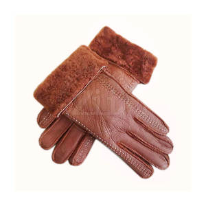 Gants en cuir personnalisés de haute qualité, respirants, décontractés, coupe-vent, compatibles écran tactile, unisexe, faible MOQ - Product Image 1