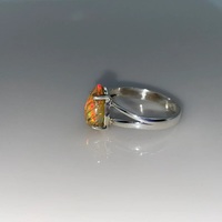 Bague HAYAAT de qualité supérieure pour homme, vintage, plaquée zinc noir, ajustable, avec améthyste éthiopienne naturelle, sertie en forme de cœur pour les amoureux