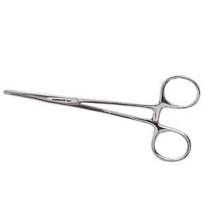 Pinzas Kelly de Acero Inoxidable Plateado, Juego de Instrumentos Médicos con Bloqueo, Manual para Procedimientos Quirúrgicos, Dentales y Veterinarios - Product Image 4