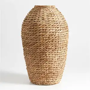 Top Selling 3 Unique Sustainable Models of Flower Vases Made of Natural Material Banana Leaf