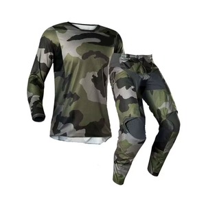 Traje de Moto de invierno de manga larga para motocicleta para hombre, conjunto de ropa interior térmica, Tops y pantalones, traje de camiseta para montar en Motocross, ropa - Product Image 1