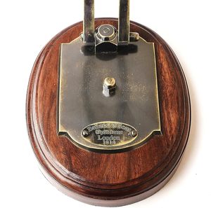 Loupe d'écran en laiton moderne Barraud & Sons London 10x diamètre d'objectif couleur personnalisée accessoire de bureau - Product Image 4