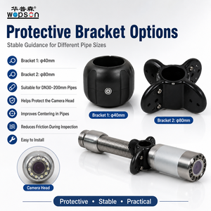 Cámara de Inspección de Tuberías de Alcantarillado Portátil WOPSON WPS A2 C23L, Cable de 50 m, Pantalla de 9 Pulgadas, Cámara de Drenaje IP68 con Localizador de 512 Hz - Product Image 5