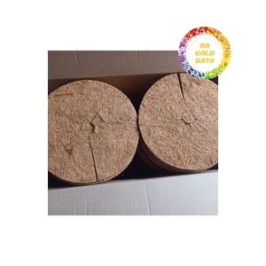 Haute qualité Coco Coir disque naturel 100 pour cent écologique fibre de coco paillis anneau arbre Protection - Product Image 3
