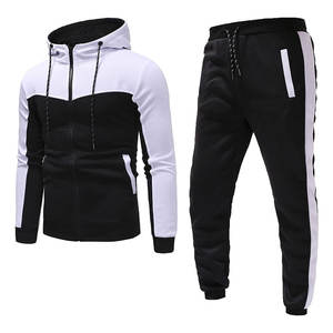 High Street Luxury Chándal 3 Mezcla de algodón 80 GSM Trendy & Sleek Ropa de marca personalizada Streetwear Fabricación - Product Image 2