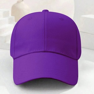 Color sólido Unisex Algodón Gorra de béisbol Casual al aire libre a prueba de viento y visera cálida para hombres y mujeres - Product Image 6