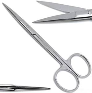 Tijeras Iris Rectas y Curvas Más Vendidas de 9 cm, 10.5 cm, 11.5 cm, Instrumentos Quirúrgicos de Acero Inoxidable de Alta Calidad, Tijeras Oftálmicas - Product Image 3