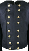 Vestes de reconstitution américaines en laine pour reconstituteurs historiques, uniforme de soldat du corps civil de Richmond