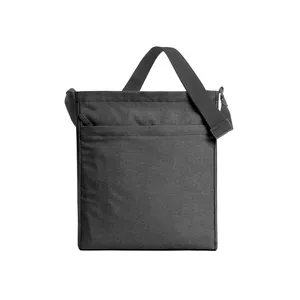 CIRCLE RPET Sustainable Promotional Tote Bags with Shoulder Strap Eco-Friendly Merchandising Shoulder Strap - Product Image 1