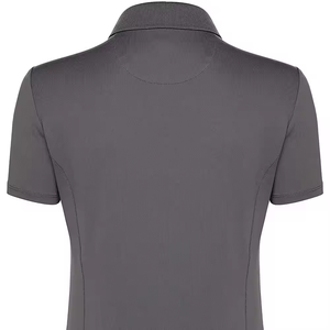 Camiseta Polo de Manga Corta para Hombre, Camiseta de Seda Helada, Color Sólido, Elástica, Cómoda, Informal, para Verano - Product Image 2