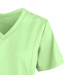 Uniformes Médicos de Verano de Alta Calidad en Color Azul, Personalizados, de Lujo, Conjuntos de Uniformes Médicos de Manga Corta - Product Image 5