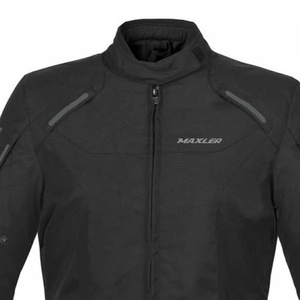 CE-Certified <b>Summer</b> Black Motorcycle <b>Jacket</b> with Breathable Mesh Panels and Impact Protection for <b>Men</b> and Women Riders - Product Image 3