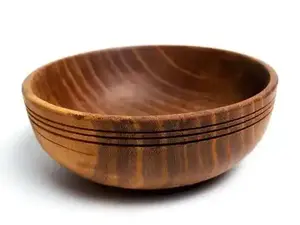 Bols en bois de manguier en bois naturel à forte demande Vaisselle en céramique Dessus de table Cadeaux d'affaires Quantité en vrac disponible - Product Image 5