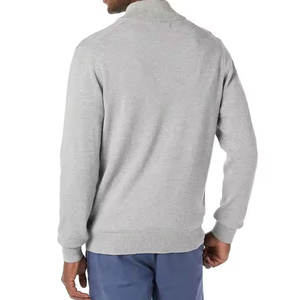 Manches longues hommes demi Zipp sweats taille personnalisée hommes demi Zipp sweats coton polaire hommes demi Zipp sweats - Product Image 2