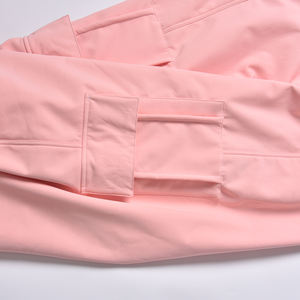 Pantalon de ski d'hiver pour femmes en nylon 100% personnalisé OEM 202 5RST grande taille imperméable respirant coupe-vent fermeture éclair Streetwear - Product Image 5