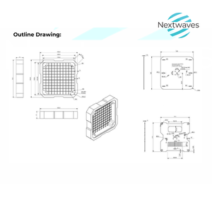 เสาอากาศ UHF RFID ขนาดกะทัดรัด ทนทาน 141401 5 dBic 860 MHz ถึง 960 MHz เสาอากาศ UHF RFID ผลิตในเวียดนาม ขายส่ง - Product Image 2