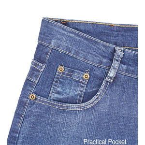 Pantalones Vaqueros Fáciles de Combinar, Ropa Casual de Calle, Estilo Urbano, Transpirables, Ligeros, de Peso Medio, Ecológicos, Cómodos para el Día a Día, Elegantes - Product Image 4