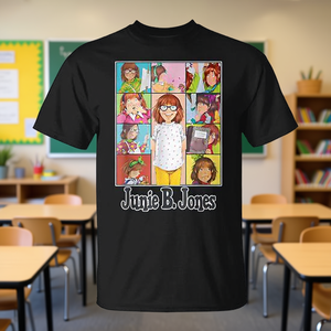 Camiseta Infantil para el Regreso a Clases, Unisex, Manga Corta, Cuello Redondo, Algodón, Estampado Digital - Product Image 3