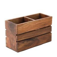 Groothandel Hoge Kwaliteit Vintage Verstelbare Houten Lepelhouder Keukenorganizer Multifunctioneel Ontwerp voor het Opbergen van Keukenhulpjes