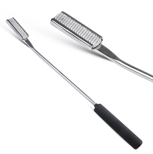 Juego de 3 Limas Dentales Equinas Reutilizables de Acero Inoxidable de Alta Calidad, Rectas, para Odontología Equina, Herramientas Veterinarias - Product Image 4