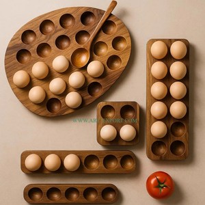 Spring Design Metal <b>Egg</b> Holder Stand for <b>Eggs</b> Black Color <b>Powder</b> Coated Iron Wire Kitchenware Tabletop Storage Rack for Home Use - Product Image 6
