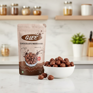 Nueces Makhana Fox con Sabor Dulce Recubiertas de Chocolate, Bolsa de 50g, Snack Semiblando en Bolsa Doypack - Product Image 3