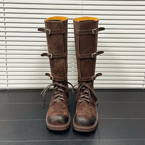 Bottines Western tendance pour femmes, en cuir, style cowboy, brodées, à bout pointu, élégantes, bottes habillées pour femmes - Product Image 2