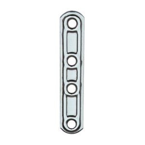 Lastrina Inox Diritta A 4 Fori Art. 163 Pollici Lunghezza mm. 60 - Product Image 1
