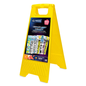 Personalized Alabaster Signage <b>Easel</b> with Reflective Stickers & Lights for Promotional Gadgets - Product Image 3