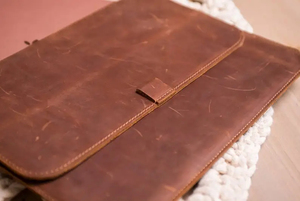 Housse de haute qualité pour Apple MacBook Air 2025 15 pouces M4 Pro13 14 16 cuir Ultra-mince Super mince pochette pochette pour ordinateur portable - Product Image 4